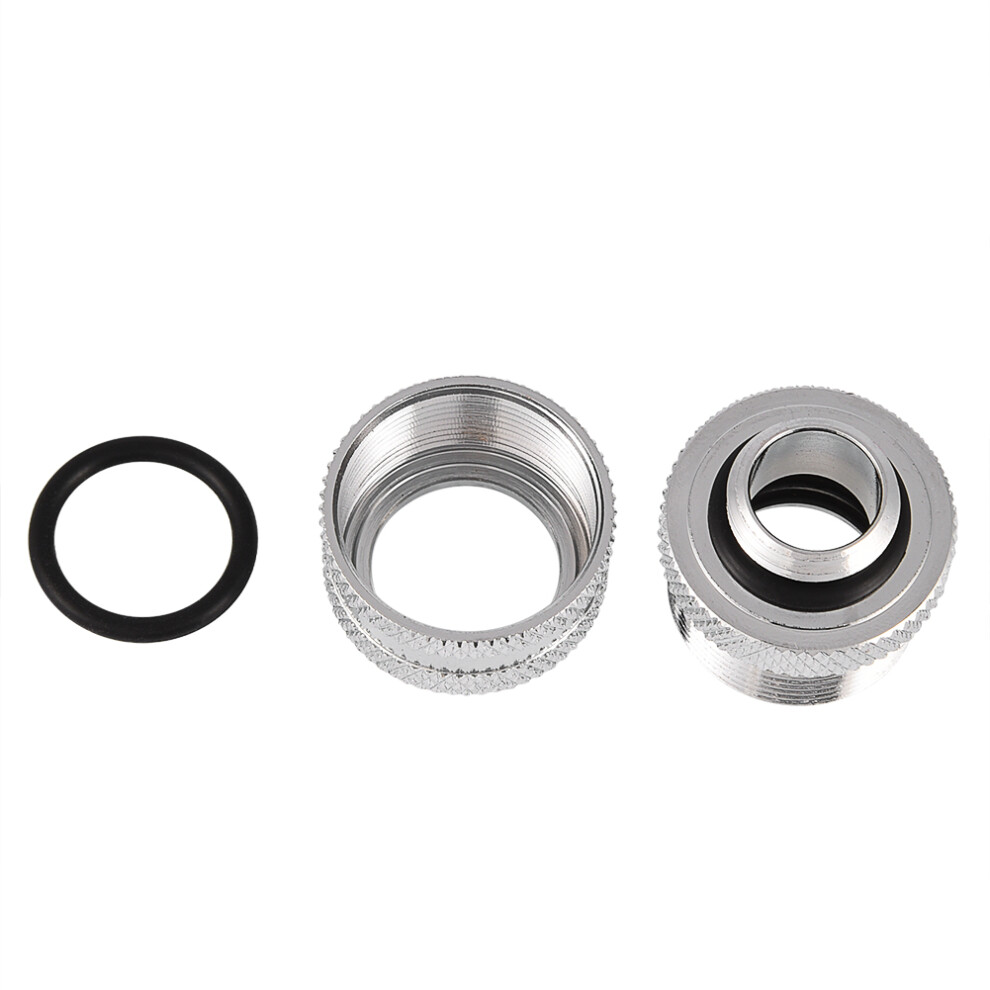 2Pcs G1/4 Compression Fitting For Od 14Mm Rigid Hard Tubing Water Cooling System 7601324321388
