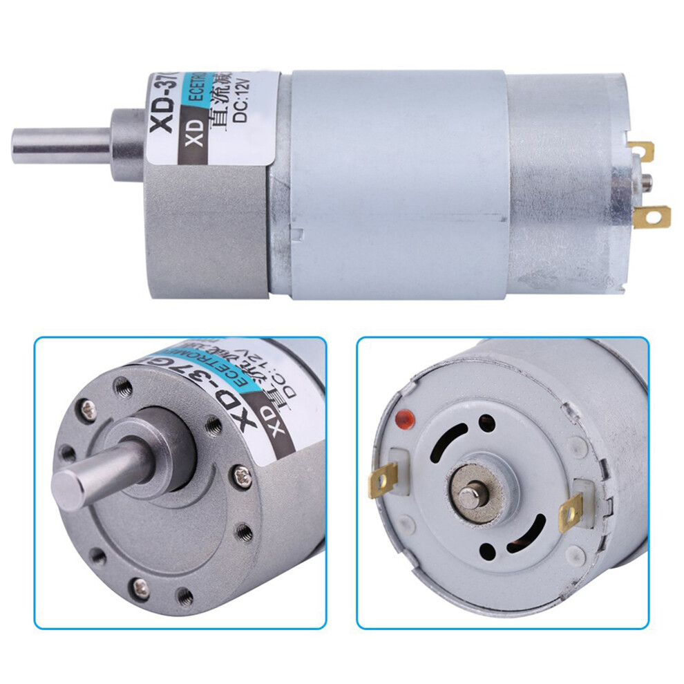 1Pcs Dc12v 15W 500Rpm 37Gb555 Micro Geared Motor 4621324323826