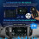 DIN car radio with 7-inch touchscreen, compatible with Apple CarPlay and Android Auto, Bluetooth/Link 5