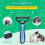 Pet Grooming Tool - Double-Sided Undercoat Comb for Dogs and Cats - Safe Detangling Comb 3