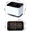 Cutlery rack, multifunctional cutlery holder with 3 compartments (black) 2