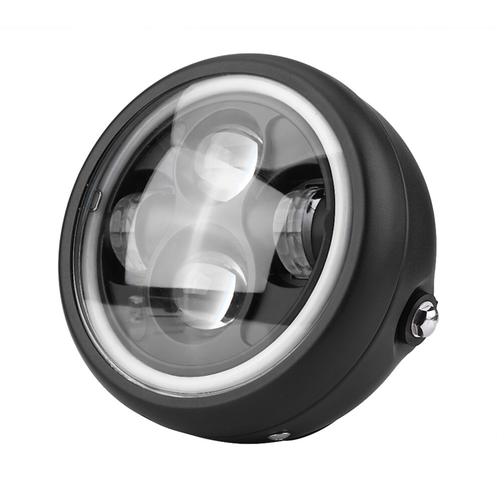 16Cm/6.5" Motorcycle Led Headlight Headlamp Bulb For Sportster Cafe Racer Bobber 8231324324387