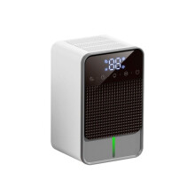 1500ml air dehumidifier, silent portable electric air dehumidifier, 7-color LED lighting for bathroom, bedroom and wardrobe