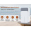 Electric dehumidifier with LCD display, 12-hour timer, 2 settings, automatic switch-off 5