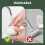Reusable lint roller, pet hair remover, lint roller, for clothes, bed, carpet (white) 4