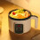 Electric rice cooker for home use, multifunctional mini pot, steamer. Heats up quickly. 4