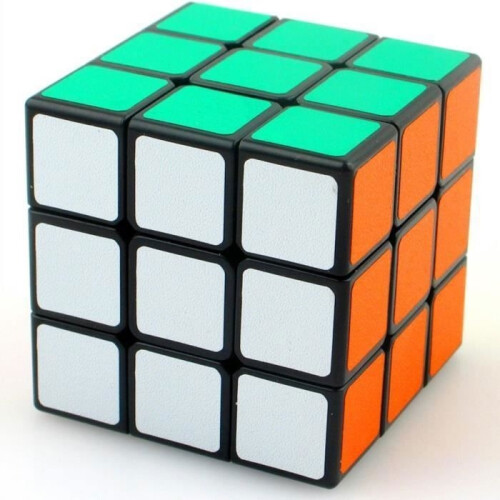 Rubik's Cube 3x3x3 Puzzle Game - Magical - 57x57x57 mm - Black. 2