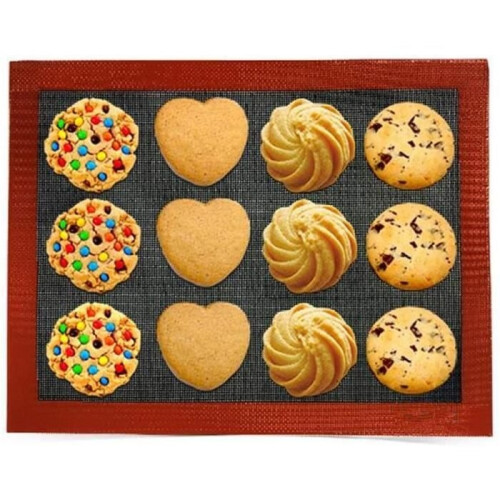Perforated silicone baking mat, non-stick, 30 x 40 cm [371] 2