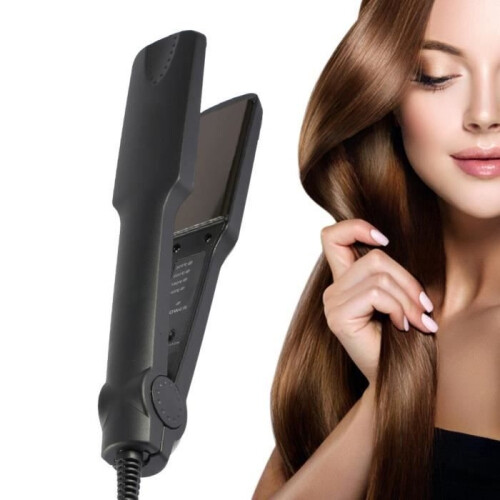 Professional Portable Hair Straightener with Temperature Control (EU Plug) --- RAC