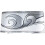 Decorative wall sticker - Unspecified - Wave pattern - Silver gray - Eco-friendly PVC - 10 cm x 10 m 3