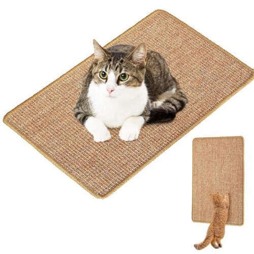 Scratching mat - Natural - 60x40 cm - Non-slip - Environmentally friendly - For cats