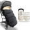 Universal footmuff for strollers, warm footmuff for winter, double-layered, comfortable and non-slip 1