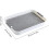 Litter box - Unspecified - Large litter box with drawer - Corner litter box - Plastic - White 3