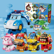 Robocar-Group Poli Action Figures for Kids, Transformable Robot Car Model, Anime Figure, CAD