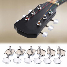 Langlebige Metall-Gitarrenköpfe 3R 3L für Akustikgitarre Halboffene Bauform