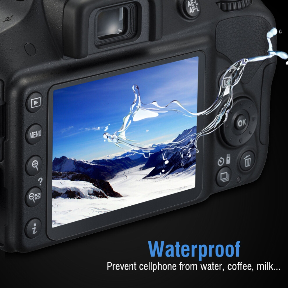 Tempered Glass Hd Anti Dust Screen Anti Static Protector (For Nikon D3200/D3300) 7891324325213