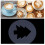 16Pcs Plastic Coffee Template Stencils Cappuccino Chocolate Latte Strew Pad Art DIY Mold Tools 9