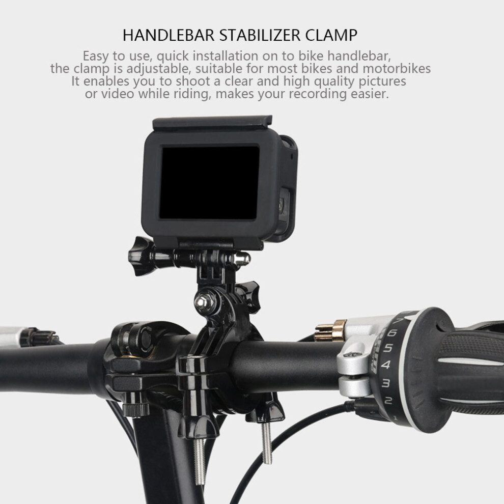 Outdoor Bicycle Handlebar Action Camera Gimbal Stabilizer Holder For Cycling Bikes Motorbikes 4011324326925