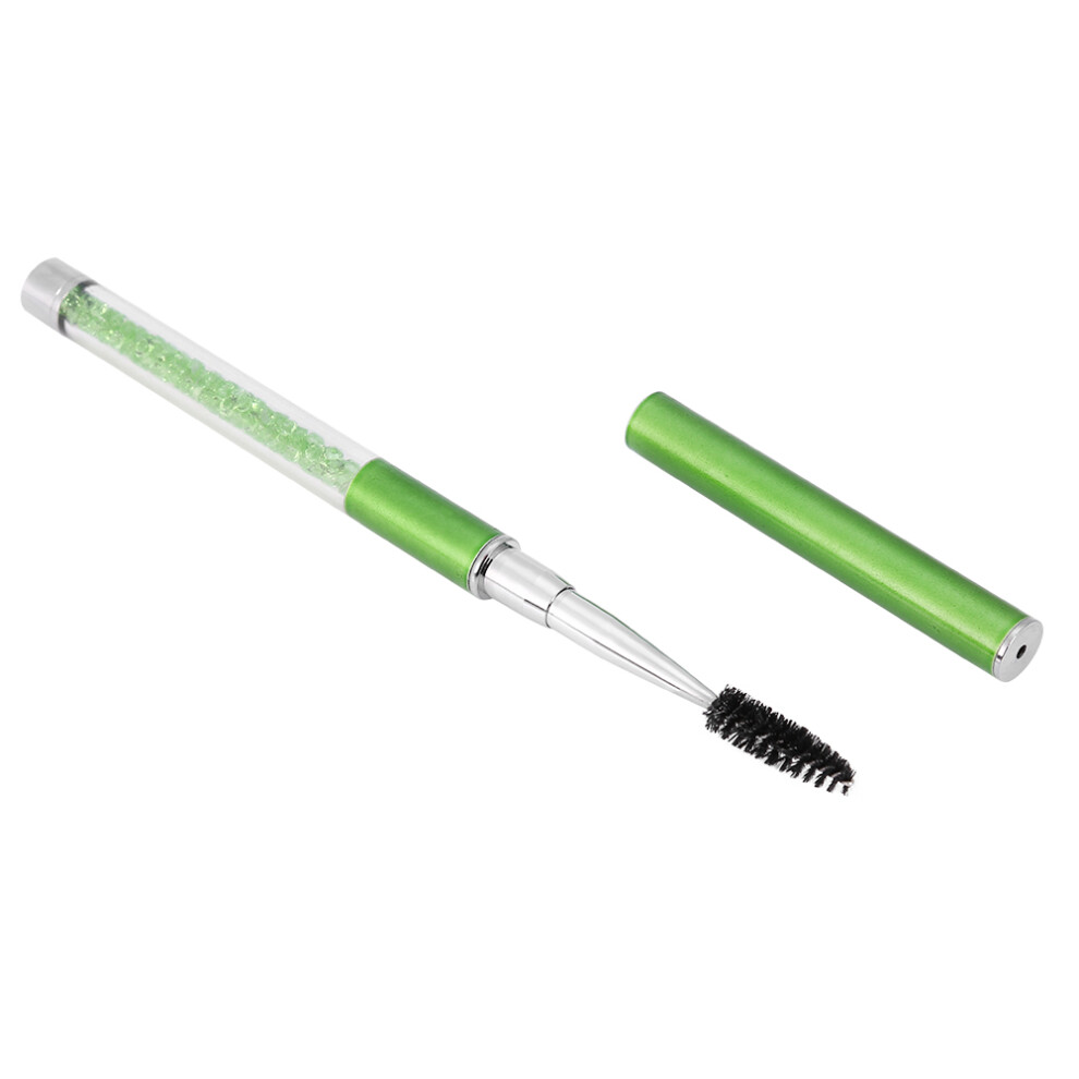 Green Eyelash Eyebrow Brush Mascara Wands Applicator Spooler Eyelash Extension Eyebrow Comb