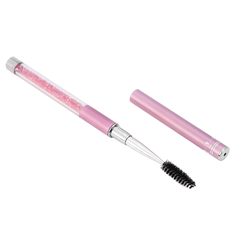 Pink Eyelash Eyebrow Brush Mascara Wands Applicator Spooler Eyelash Extension Eyebrow Comb