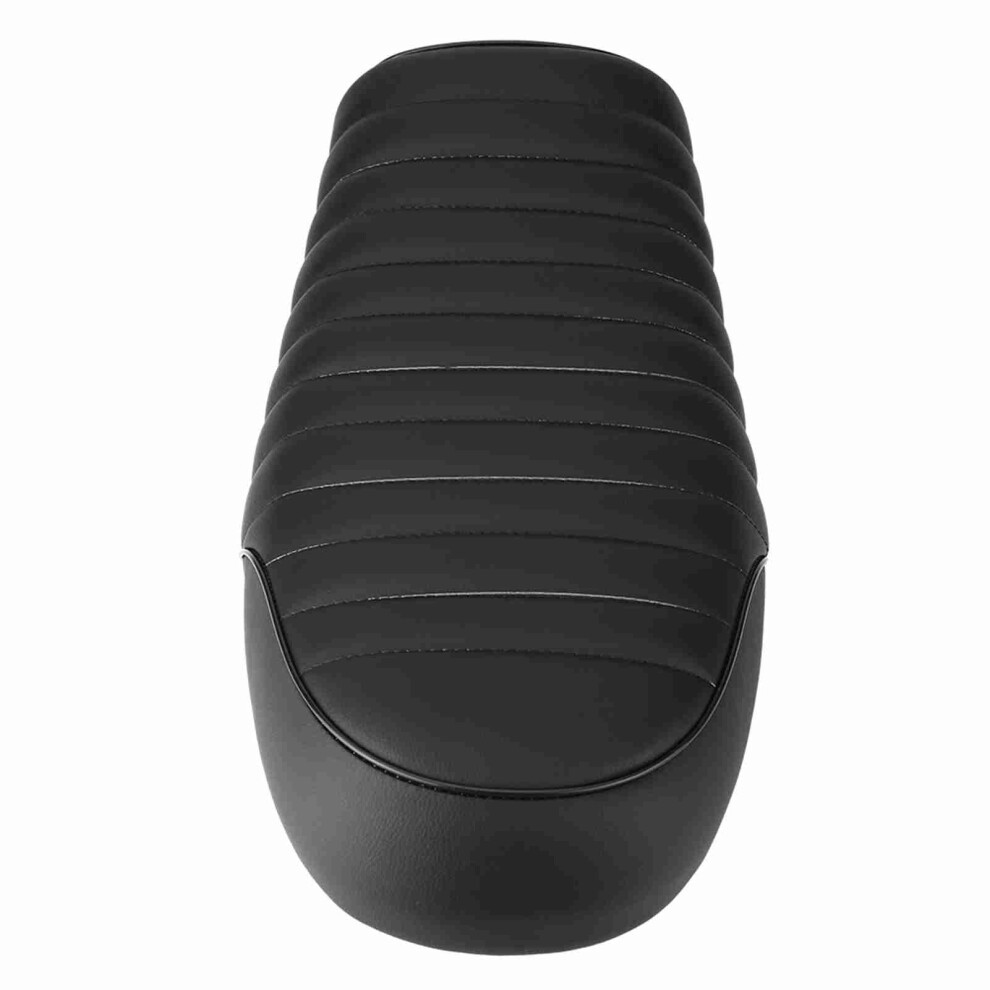 Motorcycle Pu Leather Vintage Cafe Racer Seat Flat Saddle Cushion For Cg125 Gn Cg Cb400ss 8351324327567