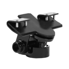 360 verstellbare Autoantennenhalterung aus Edelstahl Schwarz RB400