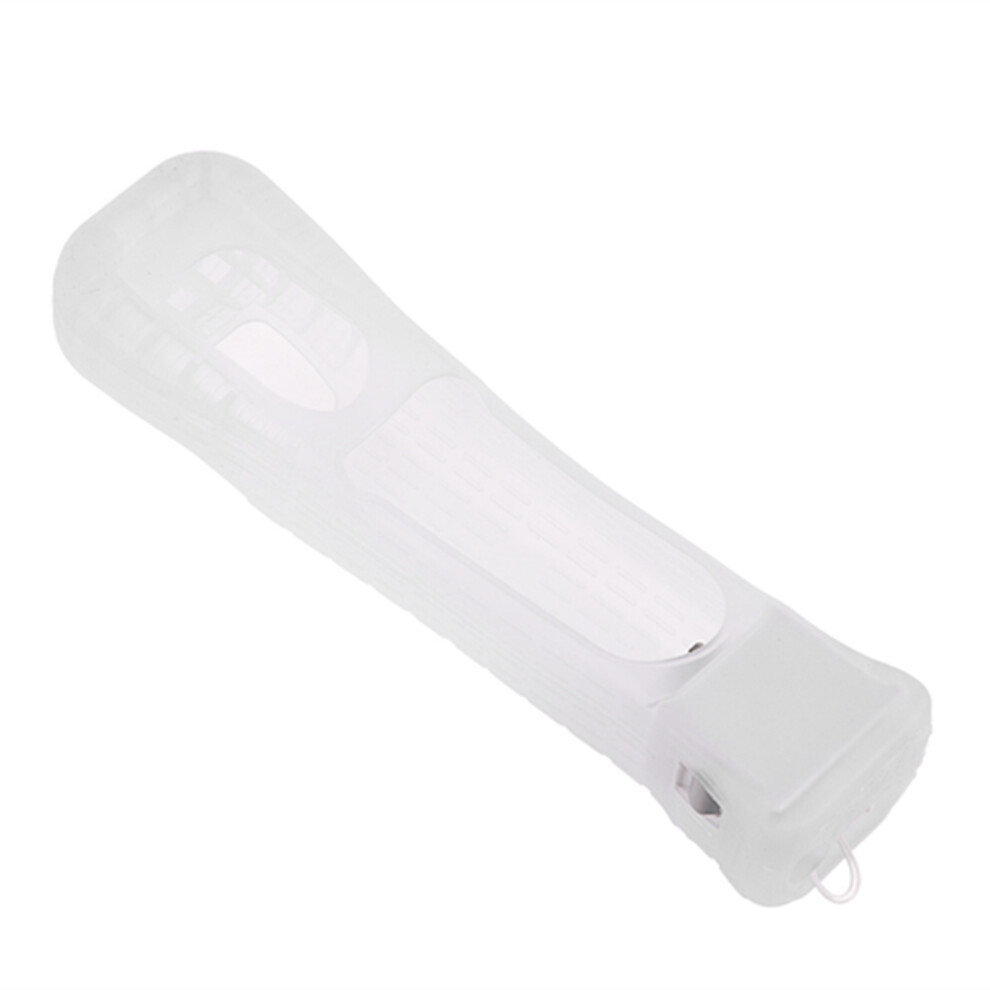 Motionplus Sensor Adapter Silicon Case Cover For Nintendo Wii Remote Controller White 7891324327729