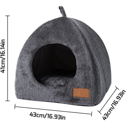 Cat House - Portable Pet House - Gray - Outdoor 1