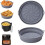 Silicone mold – air fryer – 2-piece – heat-resistant – foldable – non-stick 1