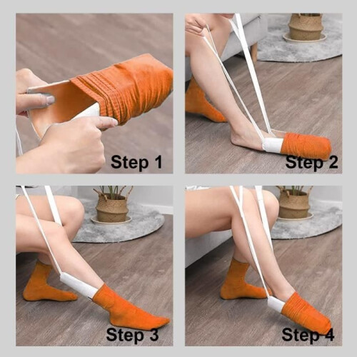 Dressing aids, donning aids and stocking aids. Elderly and people with disabilities do not need 2