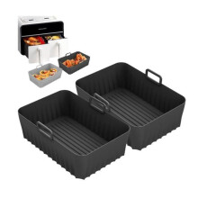2-pack Airfryer pans for Ninja Foodi AF400EU AF300EU 9.5L Airfryer, Airfryer accessories