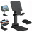 Phone/Tablet Holder - Portable - Adjustable - Black - Silicone + Alloy - 160mm 1