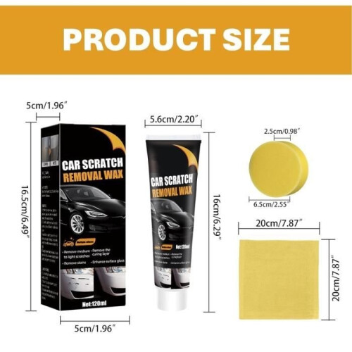 Car scratch repair paste, car scratch remover, universal scratch remover, car scratch repair paste 120 1