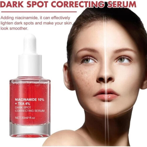 Dark spot correcting serum, 30 ml / 10% niacinamide, 4% tranexamic acid. Fights acne spots. 2