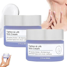 Tighten & Lift Neck Firming Cream, 2 pcs, 50 ml – Reduces wrinkles and firms the skin of the neck