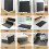 Self-adhesive cat scratching mat 30 x 100 cm cat scratching mat climbing scratcher (dark gray) 3