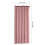 Sheer tulle voile curtain, openwork star pattern, room decoration (pink) 4