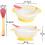JF-ENG Children's Bowl with Suction Cup - 3 Pieces - Blue - Mixed - Bright Colors 2