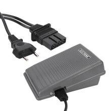 Dioche foot pedal and power cord for Brother sewing machine, 220-240V, EU