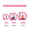 Fitness ring for adults, 24 knots, adjustable ring with 360 degree rotating gravity ball 2