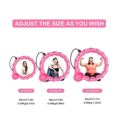 Fitness ring for adults, 24 knots, adjustable ring with 360 degree rotating gravity ball 1