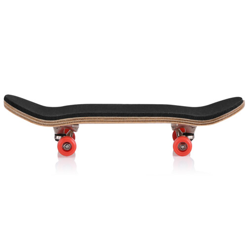 Maple-Holzlegierung-Fingerboard Skateboard mit Box – 96 x 28 mm, Rot 2