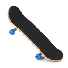 Ahorn-Holz-Fingerboard Skateboard 96x28mm Dunkelblau mit Box