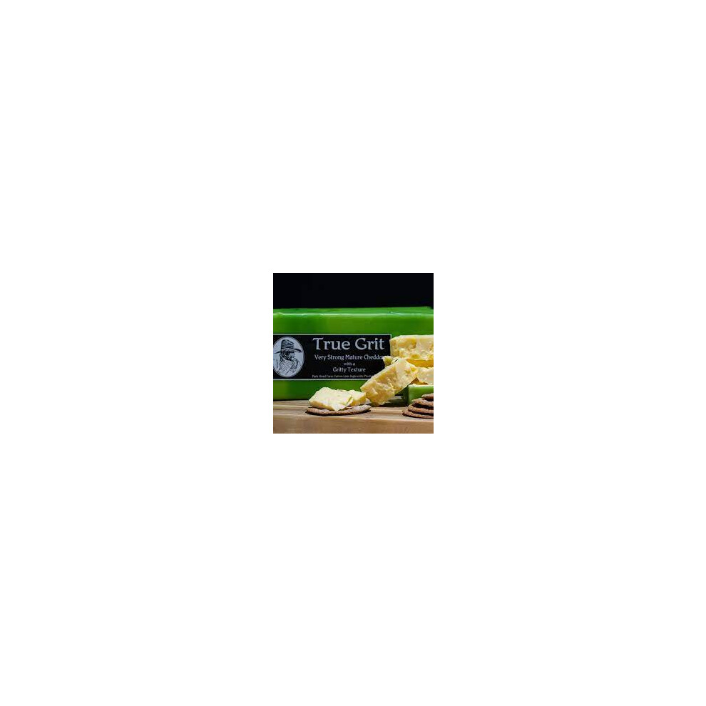 Great British Trading Limited True Grit Extra Mature Cheddar 2.5Kg By Great British Trading Green