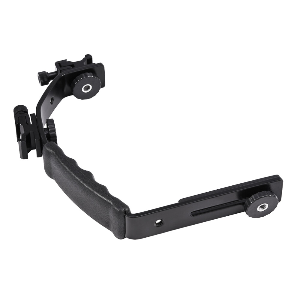 L Shaped Flash Bracket Holder Hot Shoe Mount For Flashlight Dv Camcorder 120/135 Film Camera 4601324329912