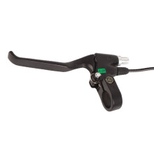 Robuste schwarze Silber-Elektrofahrrad-Bremshebel, 22,5 mm Lenker