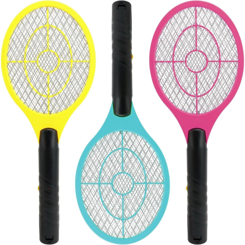 2 X ELECTRIC ZAPPER BUG BAT FLY MOSQUITO INSECT KILLER SWATTER RACKET