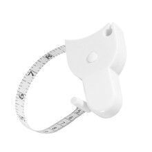 150cm/60in Accurate Tape Measure Tapeline Body Fitness Measuring Retractable Ruler