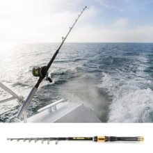 DUOKON Telescopic Sea Fishing Rod – 3.0 m – Carbon – Ceramic Guides