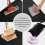 Waterproof EVA cat litter mat, 50 x 40 cm, black 3